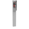 Milbank Ringless Meter Pedestal, Horn Bypass, 100–200 Amp Options, Direct Bury Outdoor Power