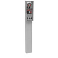 Milbank Ringless Meter Pedestal, Horn Bypass, 100–200 Amp Options, Direct Bury Outdoor Power