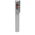 Milbank Ringless Meter Pedestal, Horn Bypass, 100–200 Amp Options, Direct Bury Outdoor Power