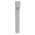 Milbank U5952-O 4 100-Ampere Terminal Ring-Type Plain Top Single Pedestal Direct Bury