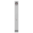 Milbank U5952-O 4 100-Ampere Terminal Ring-Type Plain Top Single Pedestal Direct Bury