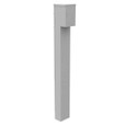 Milbank U5952-O 4 100-Ampere Terminal Ring-Type Plain Top Single Pedestal Direct Bury