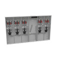 Milbank U5885-X 4 Terminal Ringless Meter Socket Large Closing Plate 5 Position 5-200 Ampere Main Breaker Provision 22K AIC