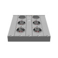 Milbank U2856-X 4-5 Terminal Ringless Meter Socket Large Closing Plate 6 Position 6-125 Ampere Main Breaker Provision
