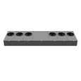 Milbank 5.125x26.5x14 G90 Galvanized Steel Ringless Meter Socket,4 Terminal, Horn Bypass, Rochester Gas Electric