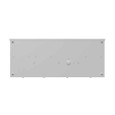 Milbank 5.125x26.5x14 G90 Galvanized Steel Ringless Meter Socket,4 Terminal, Horn Bypass, Rochester Gas Electric