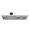 Milbank 5.125x26.5x14 G90 Galvanized Steel Ringless Meter Socket,4 Terminal, Horn Bypass, Rochester Gas Electric