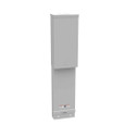 Milbank Unmetered RV Power Pedestal Small Closing Plate Pad Mount, Outdoor Power Distribution