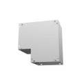 Milbank GFIT Model Wireway Elbow ANSI 61 Gray Steel