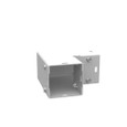 Milbank GFIT Model Wireway Elbow ANSI 61 Gray Steel