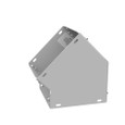 Milbank GFIT Model Wireway Elbow ANSI 61 Gray Steel