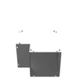 Milbank GFIT Model Wireway Elbow ANSI 61 Gray Steel