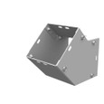 Milbank GFIT Model Wireway Elbow ANSI 61 Gray Steel