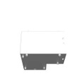 Milbank GFIT Model Wireway Elbow ANSI 61 Gray Steel