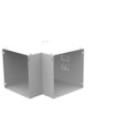 Milbank GFIT Model Wireway Elbow ANSI 61 Gray Steel