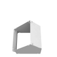 Milbank GFIT Model Wireway Elbow ANSI 61 Gray Steel