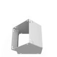 Milbank GFIT Model Wireway Elbow ANSI 61 Gray Steel