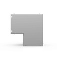 Milbank GFIT Model Wireway Elbow ANSI 61 Gray Steel