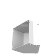 Milbank GFIT Model Wireway Elbow ANSI 61 Gray Steel