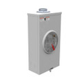 Milbank 5-Terminal Ringless Meter Socket 125A 600V 1-Phase with Lever Bypass