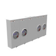 Milbank U2734-XT 7 Terminal Ringless Meter Socket 2 Large Closing Plates Lever Bypass 4 Position