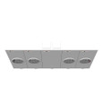 Milbank U2734-XT 7 Terminal Ringless Meter Socket 2 Large Closing Plates Lever Bypass 4 Position