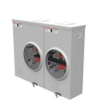 Milbank U8215-XL 4 Terminal Ringless Small Closing Plate 5 Position 100 Ampere Side Wireway