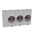 Milbank U8215-XL 4 Terminal Ringless Small Closing Plate 5 Position 100 Ampere Side Wireway