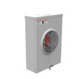 Milbank U1527 4-Terminal Ringless Meter Sockets - Plain Top and Small Closing Plate Configurations