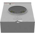Milbank U1527 4-Terminal Ringless Meter Sockets - Plain Top and Small Closing Plate Configurations