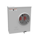 Milbank 4 Terminal Ringless Meter Socket Small Closing Plate Side Bussed, 1 Position 200 Ampere