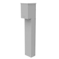 Milbank U5953-O 4 100-Ampere Terminal Ring-Type Plain Top Single Pedestal Pad Mount