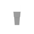 Milbank U5953-O 4 100-Ampere Terminal Ring-Type Plain Top Single Pedestal Pad Mount