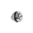 Milbank A-LKFM3R Steel Latches - Slotted Quarter Turn for Hinge Cover Telephone Cabinets