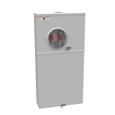 Milbank U4412-RL Ring Type Meter Main 200A Service with Auxiliary Breaker, Small Hub, Outdoor Utility Rated