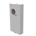 Milbank U4412-RL Ring Type Meter Main 200A Service with Auxiliary Breaker, Small Hub, Outdoor Utility Rated