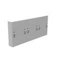 Milbank Line-to-Load Bussed Gutter – 600V, Lift-Off Screw Front, NEMA 3R