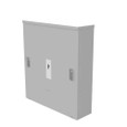 Milbank Line-to-Load Bussed Gutter – 600V, Lift-Off Screw Front, NEMA 3R