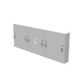 Milbank Line-to-Load Bussed Gutter – 600V, Lift-Off Screw Front, NEMA 3R