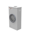 Milbank U1681-RL 7 Terminal Ringless Meter Socket Small Hub Open No Bypass 125 Ampere