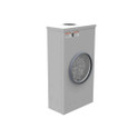 Milbank U1681-RL 7 Terminal Ringless Meter Socket Small Hub Open No Bypass 125 Ampere