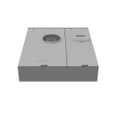 Milbank Ringless Lever Bypass Meter Main-Dual Main Breaker Pedestal, 4 Terminal, Direct Bury