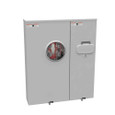 Milbank Ringless Lever Bypass Meter Main-Dual Main Breaker Pedestal, 4 Terminal, Direct Bury