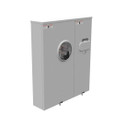 Milbank Ringless Lever Bypass Meter Main-Dual Main Breaker Pedestal, 4 Terminal, Direct Bury