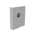 Milbank Ringless Lever Bypass Meter Main-Dual Main Breaker Pedestal, 4 Terminal, Direct Bury