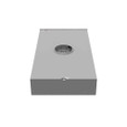 Milbank U3566-X-HSP 7 Terminal Ringless 38.75x6x20.25 Large Closing Plate Lever Bypass Stainless Steel Hasp