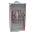 Milbank MIL-U6193-RL/YL 5 Terminal Ringless Meter Socket - Quadplex Ground Lever Bypass Configuration