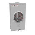 Milbank MIL-U6193-RL/YL 5 Terminal Ringless Meter Socket - Quadplex Ground Lever Bypass Configuration