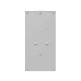 Milbank U1729-X-DPL 4 Terminal Ringless Meter Socket Large Closing Plate Lever Bypass Delmarva Power And Light