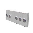 Milbank U2735-XT 7 Terminal Ringless Meter Socket 2 Large Closing Plates Lever Bypass 5 Position